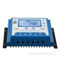 Controlador de carga solar PWM 60A con pantalla LCD